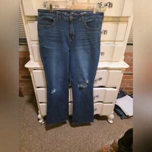 Style & Co. Dark Blue Boot Cut Jeans